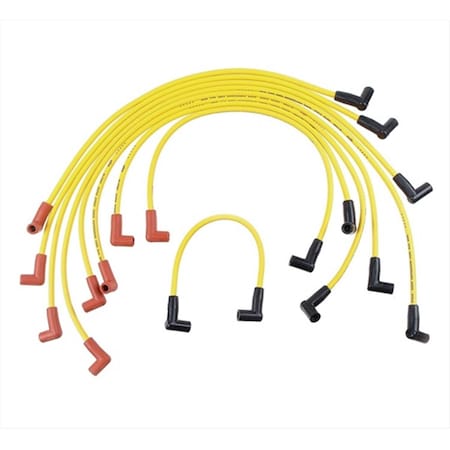 Accel 8 Mm. Super Stock Graphite Custom Wire Set- Yellow A35-4048
